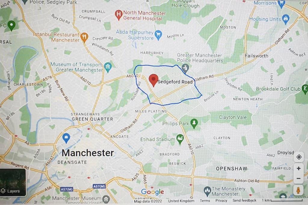 Entire Rental, Easy Reach To Etihad Stadium Manchester Extérieur photo